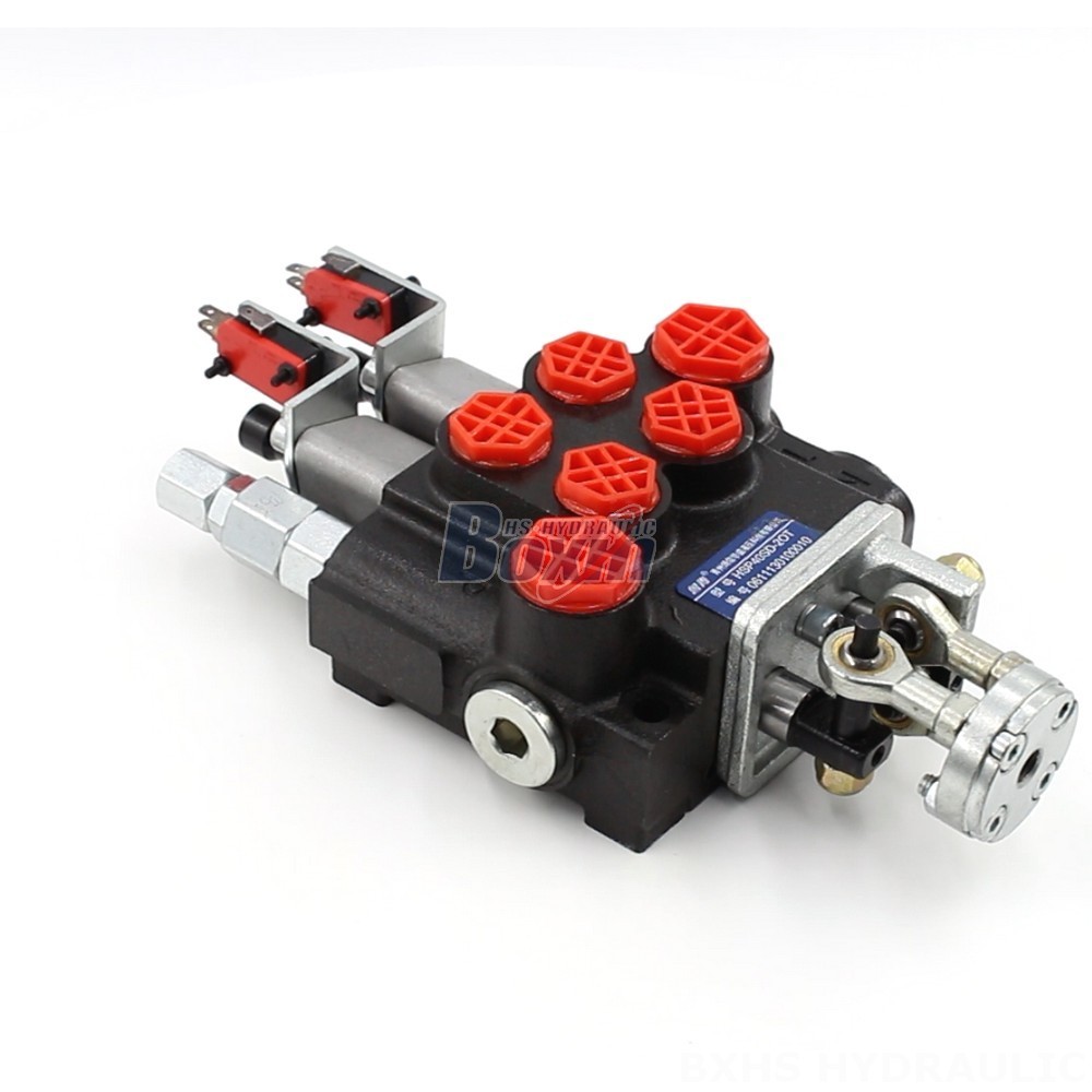Innovative P40 Micro Switch Joystick 2 Spool Monoblock Directional Valve: Setting Industry Standards main image